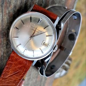 Girard-Perregaux Sea Hawk ORIG 70's 5x signed FACTORY SCREWBACK, 100% ORIG A++